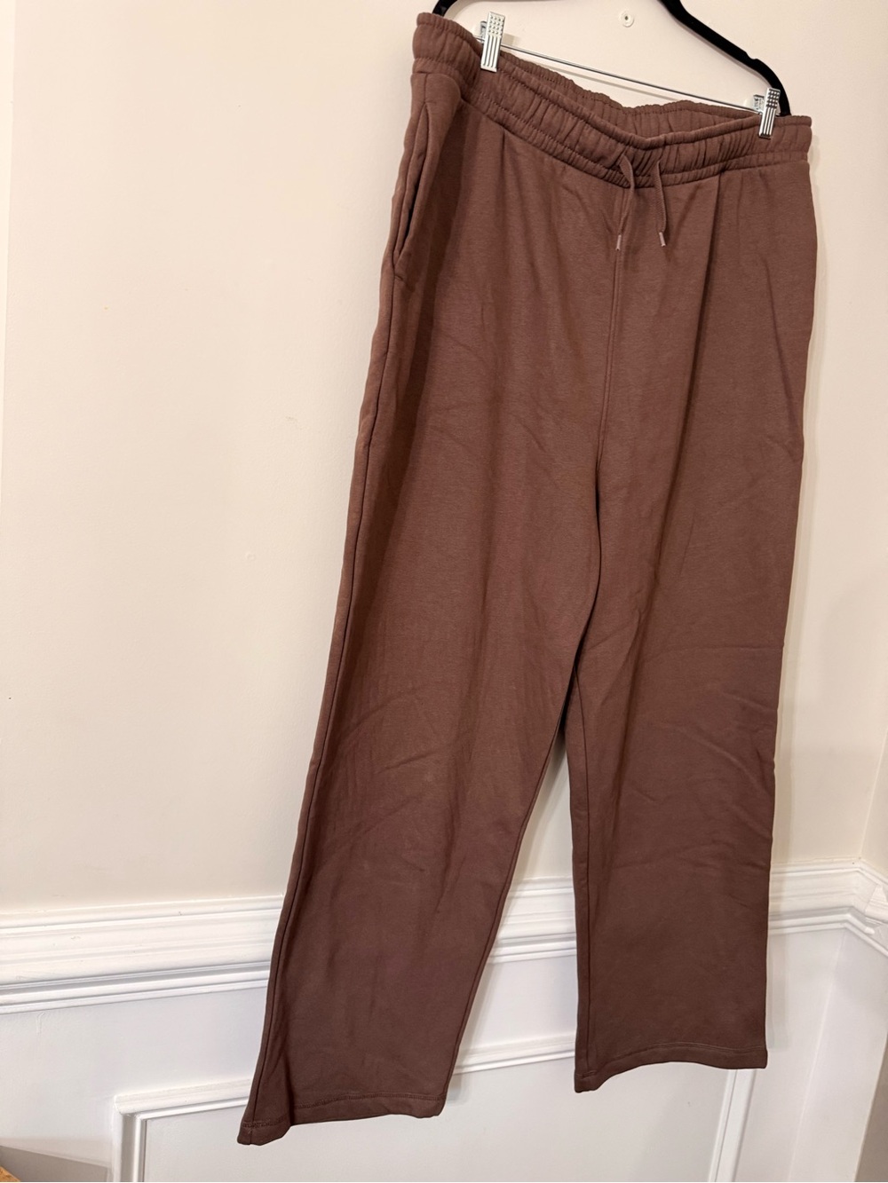 Brown Men’s Casual Drawstring Pants